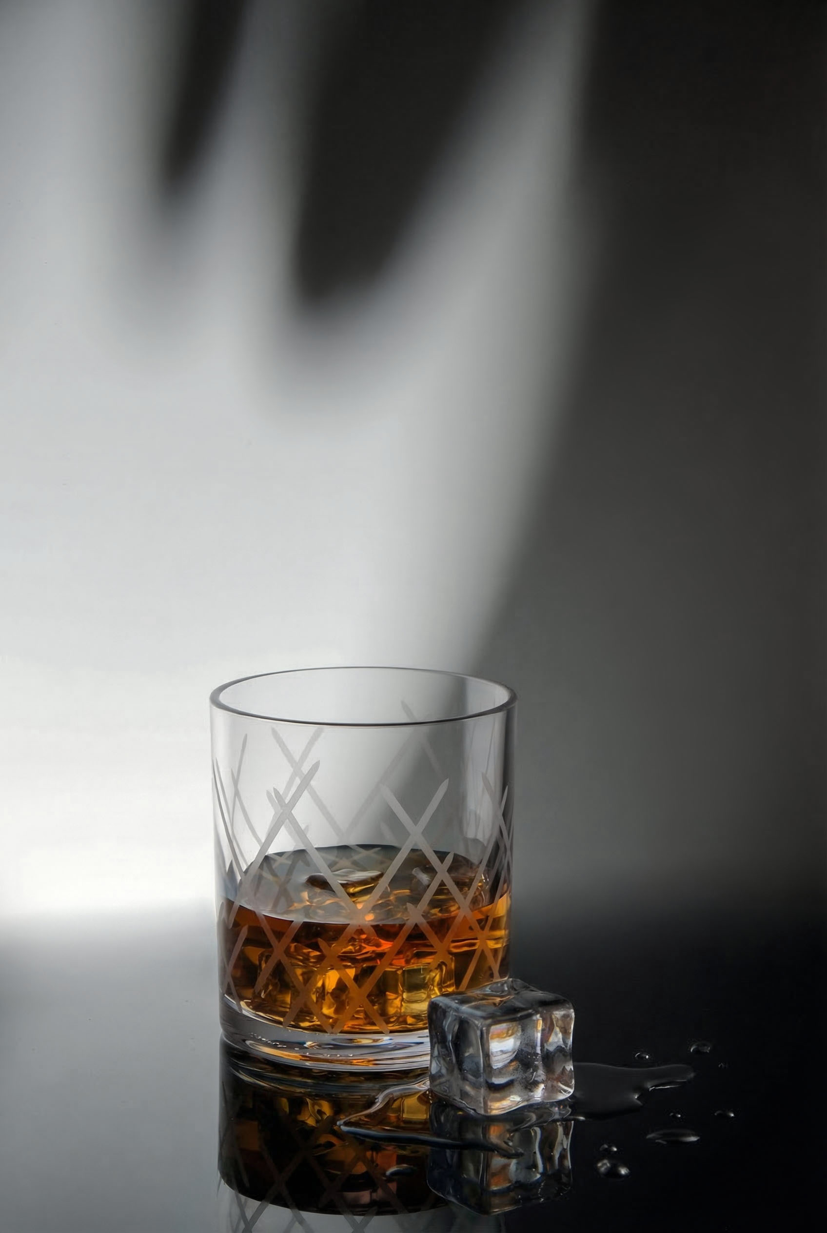 Стакан  300 мл,  поликарбонат, прозрачный, вращающийся, с гравировкой Мороз,  (30 шт.)