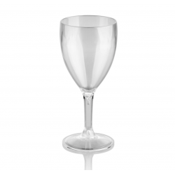 Бокал для вина 250 мл, поликарбонат, прозрачный