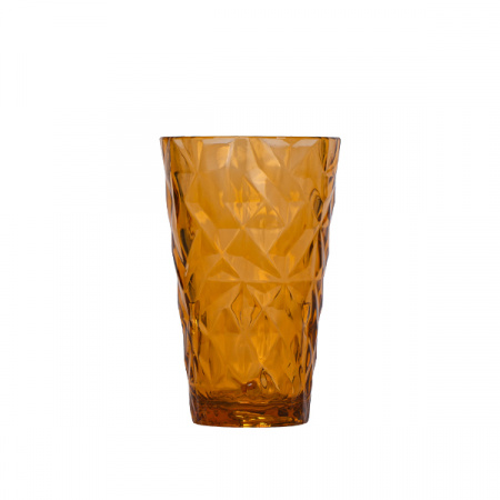Стакан PRIZMA 300 мл, поликарбонат, янтарный