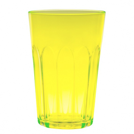 Стакан 300 мл, поликарбонат, желтый