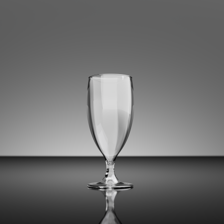 Бокал для пива 360 мл, поликарбонат прозрачный