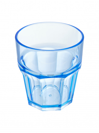 Cтакан 250 мл,поликарбонат, голубой