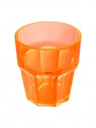 Cтакан 250 мл,поликарбонат, оранжевый