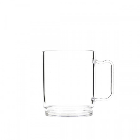 Кружка 300 мл, поликарбонат, прозрачный