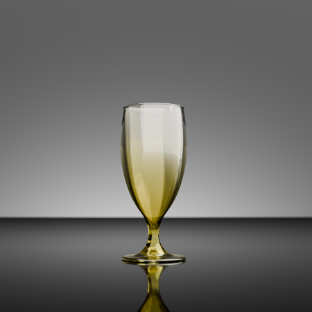 Бокал для пива 360 мл, поликарбонат золотой